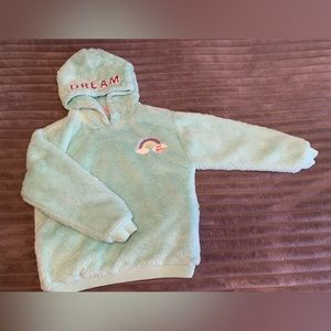 Betsey Johnson fuzzy hoodie